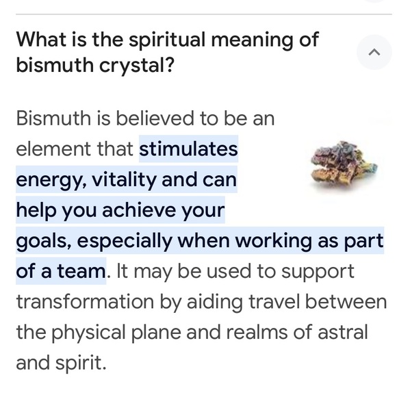 Rainbow Bismuth Crystal Bowl - Picture 7 of 7